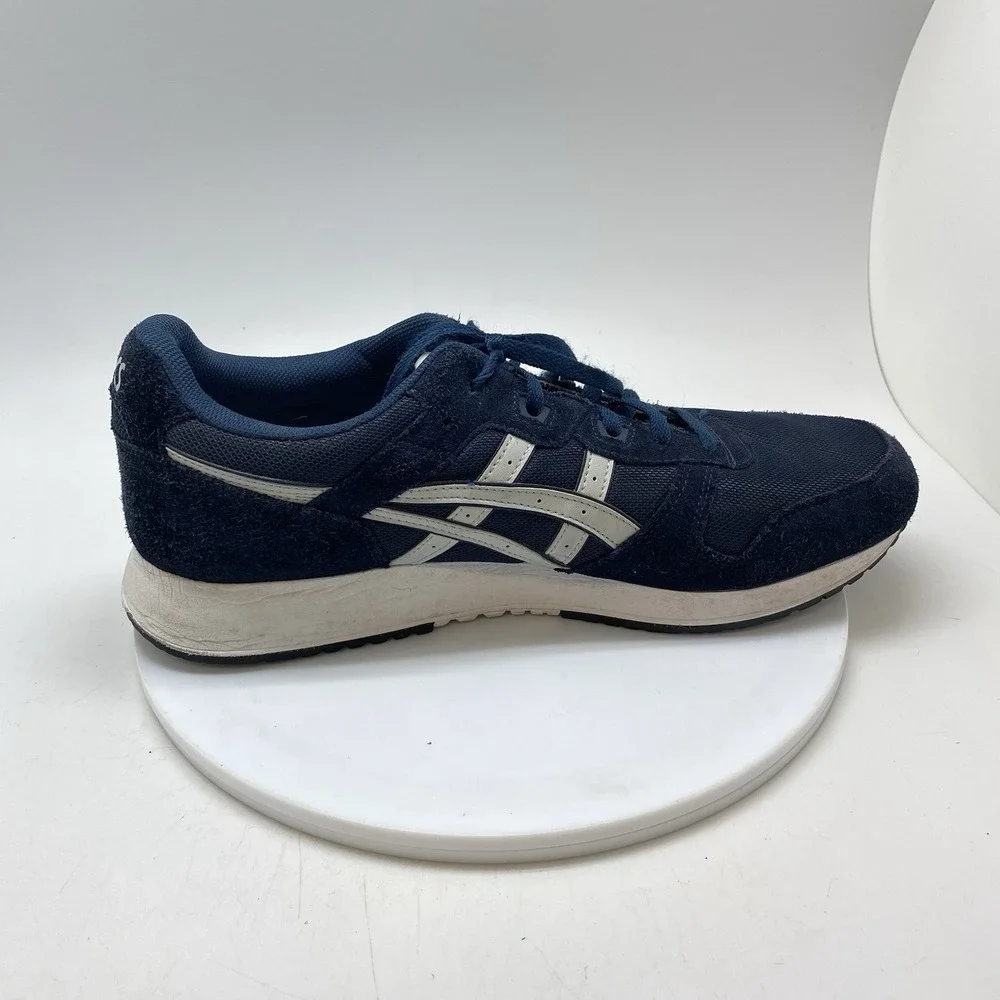 Asics Lyte Classic Sport Shoes Mens 13 Blue Comfort Retro Gym Sneakers 1191A297